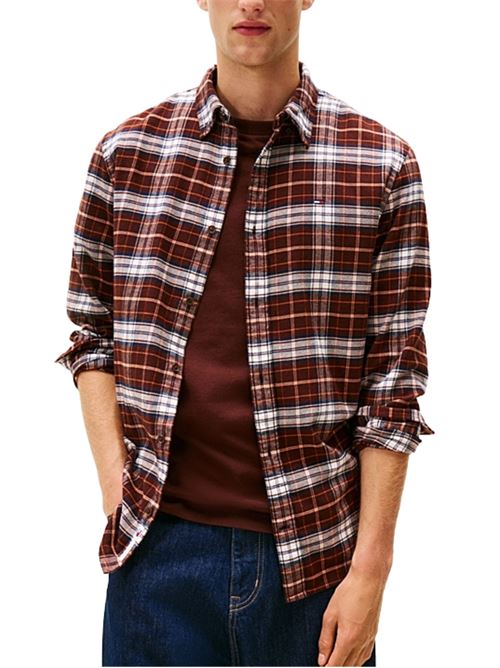 Camicia a quadri in flanella Tommy Jeans | DM0DM22024GS7